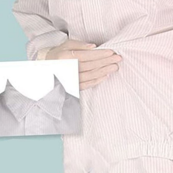방진 크린 룸 작업복 무진 제전 작업복 투피스 - 상품 이미지