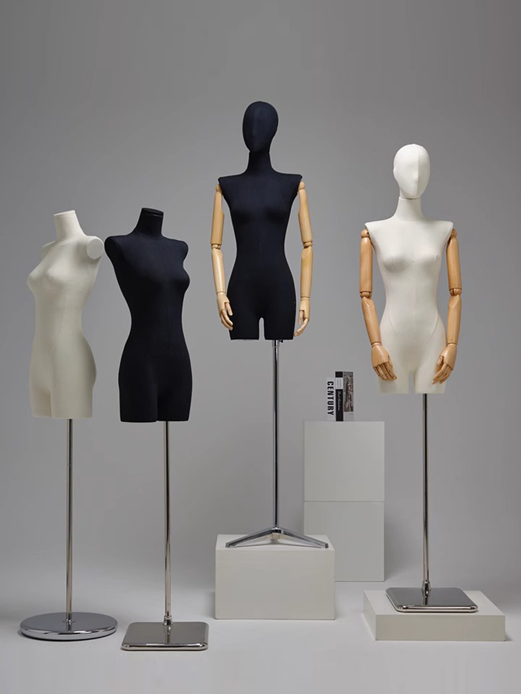 여성 마네킹 매장 디피 의류 상체 남성 여자 마네킨 옷걸이 쇼핑몰 촬영 - 상품 이미지