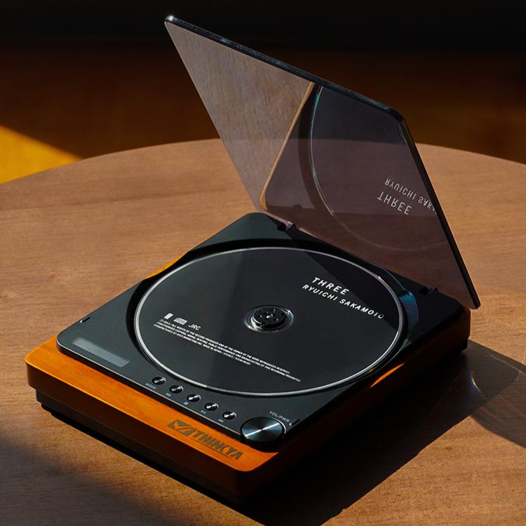 빈티지 시디플레이어 블루투스 감성 인테리어 레트로 CD 포터블 디자인 - 상품 이미지