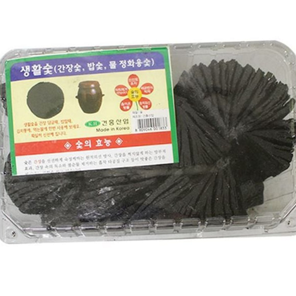 피톤치드 공기 정화 숯 습기 탈취 숯 악취제거 소품 가습 - 상품 이미지