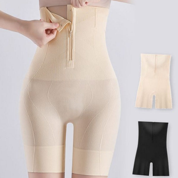 고탄력 하이 웨스트 보정 속옷 심리스 나일론 보정 속옷 힙업 - 상품 이미지