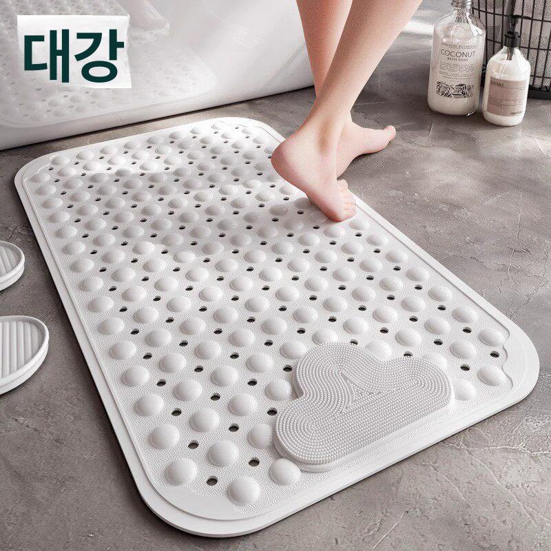 상가발매트 플로킹 부드러운 두꺼운 욕실 흡수성 카펫 문 입구 러그 - 상세 이미지 3