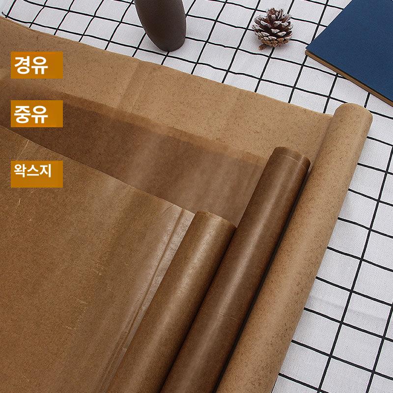 햄버거 포장지 파라핀지 방습 코팅 버거 빵 페이퍼 스퀘어 유산지 해바라기 토스트 포장 - 상세 이미지 4