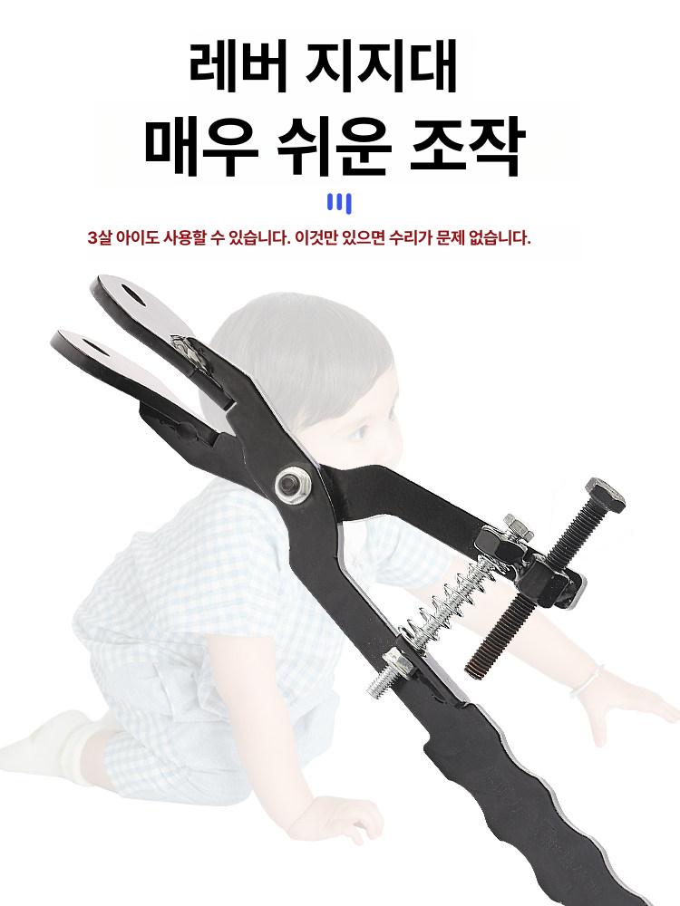캘리퍼 압축기 피스톤 프레스 패드 범용 캘리퍼스 키트 견고한 공구 도구 룰라인 듀티 래칫 - 상세 이미지 3