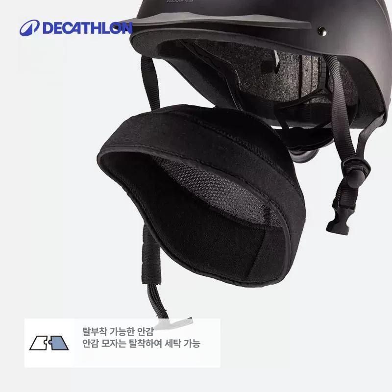 승마 안전모 라이딩 통기성 모자 여성 스포츠 여름용 보호 남녀 승마모자 안전 킥보드 경량 - 상세 이미지 4