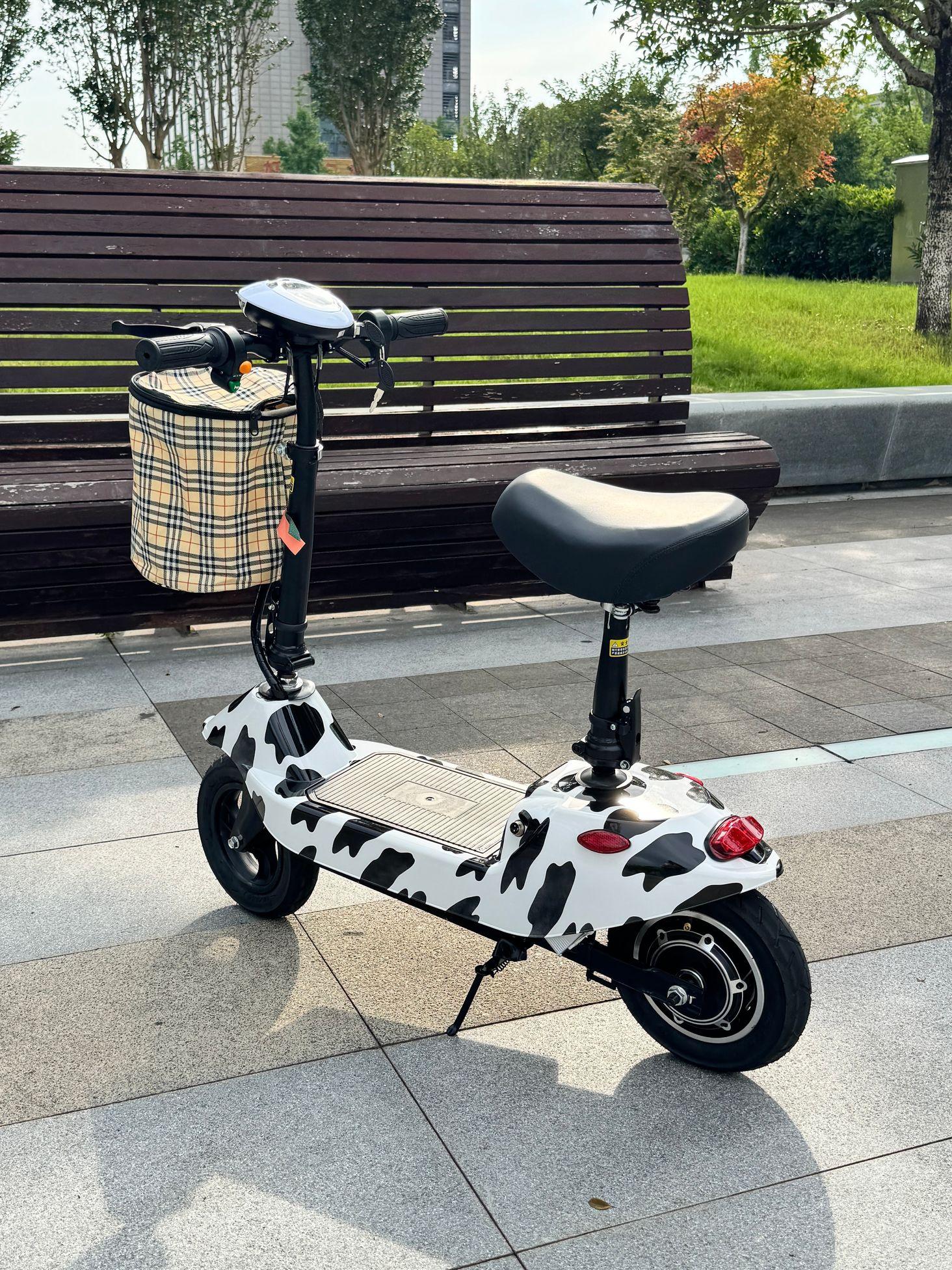 앉아서타는 전동킥보드 배달용 좌식 킥보드 - 상품 이미지