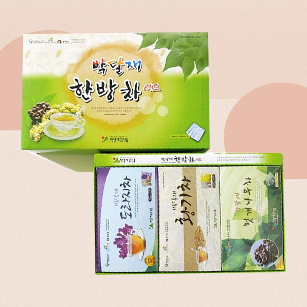박달재 한방차세트 3종 50봉x3 도라지 황기 헛개차 - 상품 이미지
