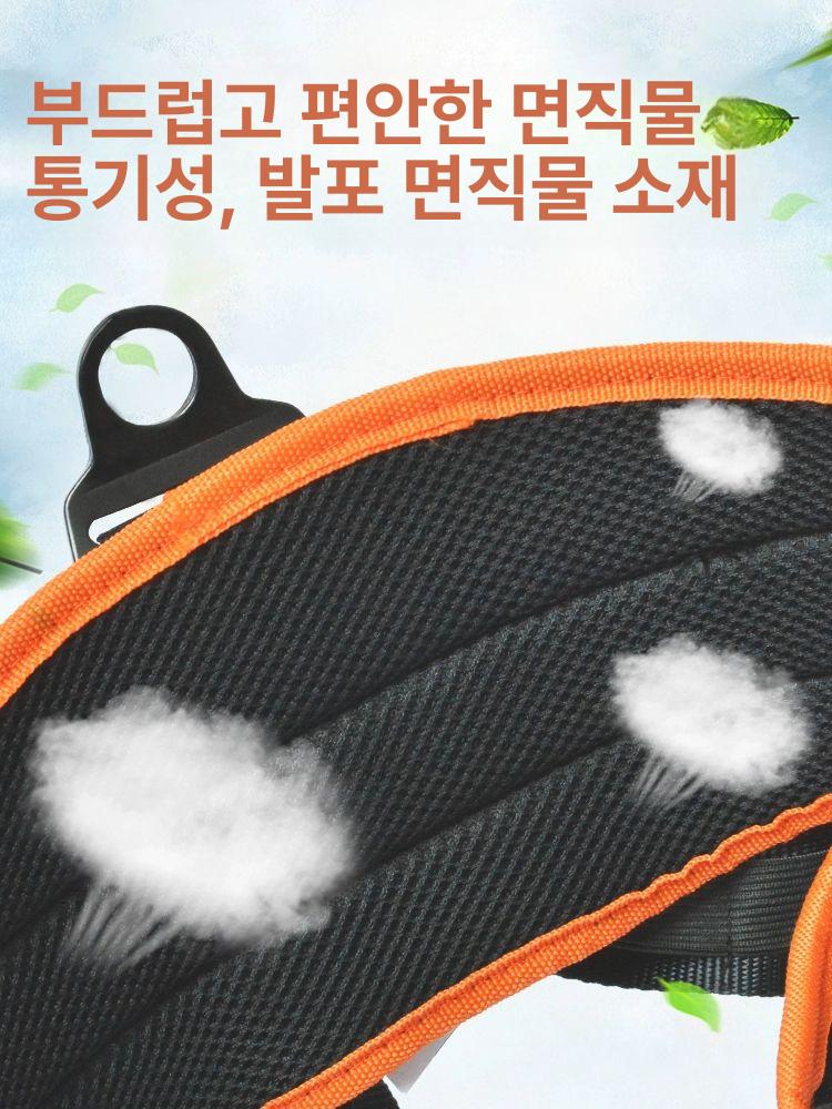 암벽 하네스 등산용 허리 가슴 세트 클라이밍 안전장비 로프 하이킹 트레킹 장비 - 상세 이미지 4