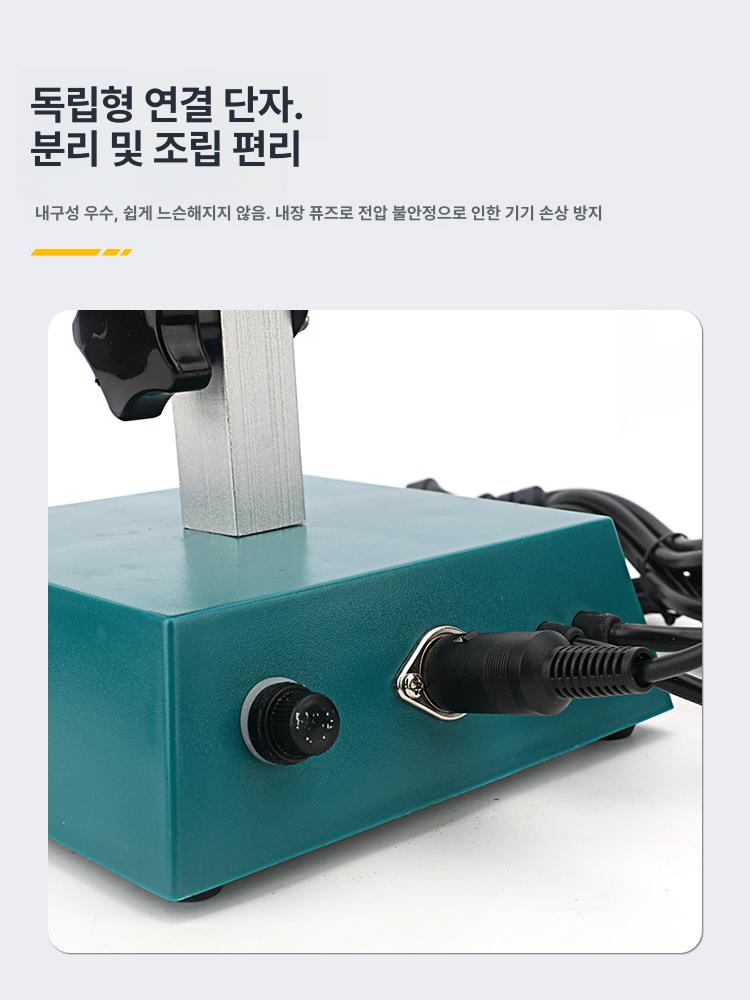 납땜기 인두기 페달식 고출력 발판 주석 세트 반자동 페달 테이블 산업용 스폿 풋 용접기 - 상세 이미지 5