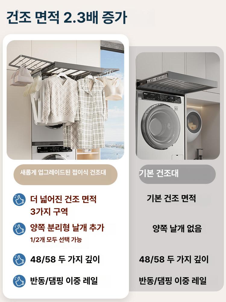 수납 옷장 슬라이딩 레일 행거 바지걸이 옷걸이 바스켓 부품 서랍 슬라이드 도어 트랙 시스템 - 상세 이미지 3