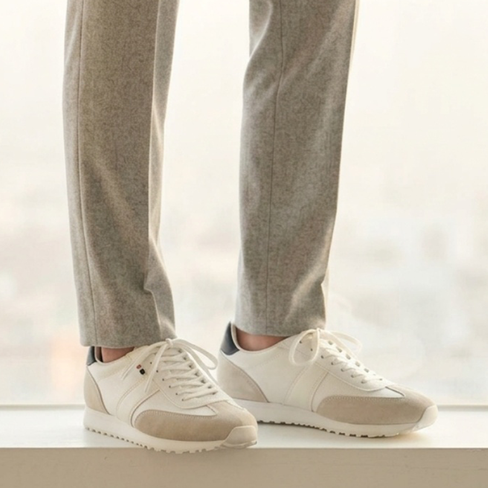 [1+1] 5cm 클래식 독일군 스니커즈 데일리 운동화 이미지 2