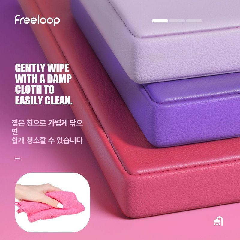 접이식 매트 피트니스 가죽 폴딩 운동기구 체조 홈트레이닝 근력운동 헬스매트 - 상세 이미지 3