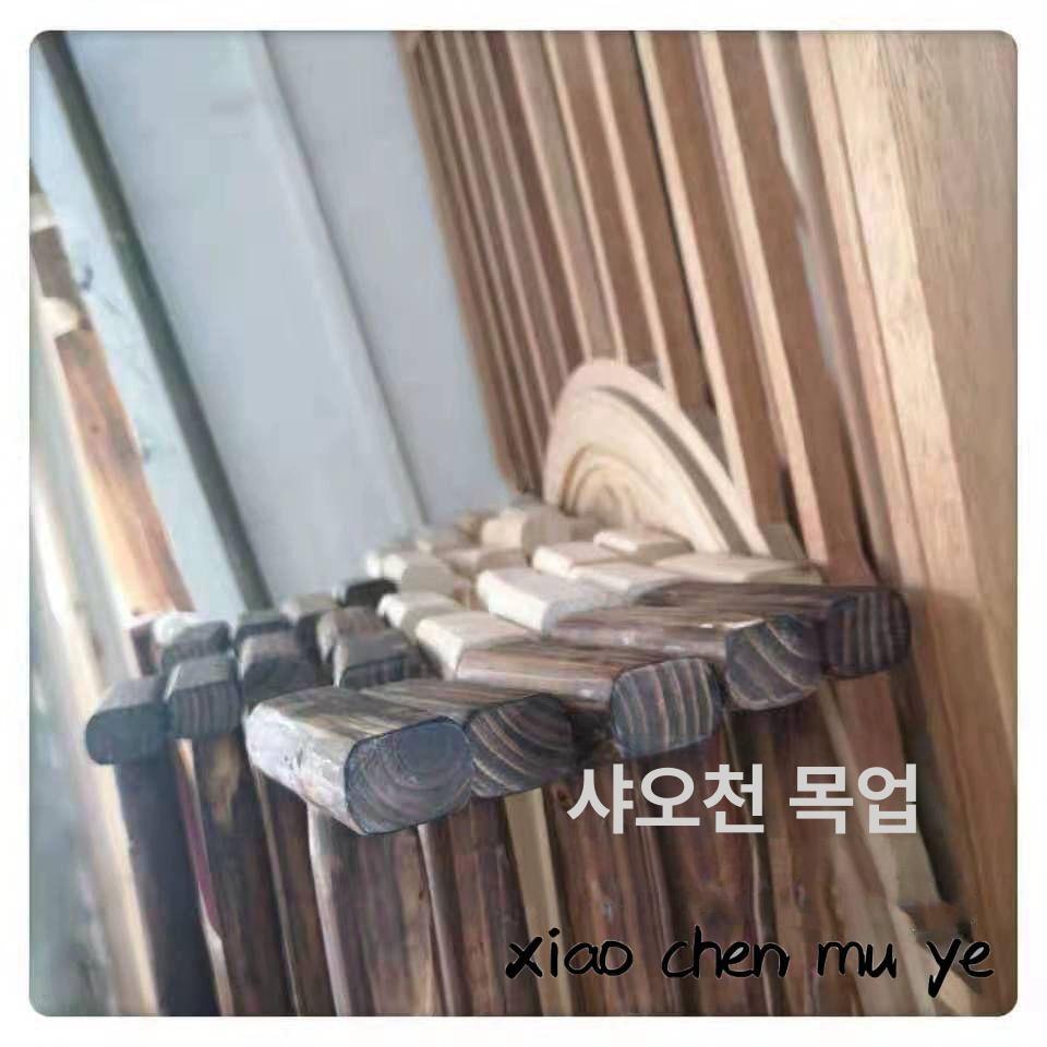 낚시배 패들 빈티지 서핑 노젓기 보트 장식 소품 나무 원목 인테리어 카누 - 상세 이미지 3