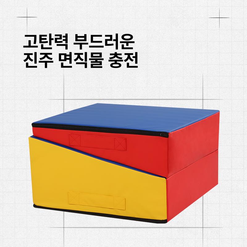 착지매트 경사 구르기 체조매트 유도 스폰지 체육관 삼각형 훈련 덤블링 높이뛰기 - 상세 이미지 4