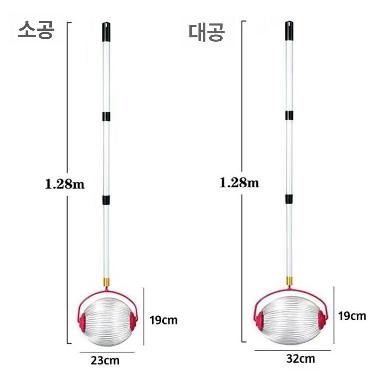 볼 픽업기 공줍기 투명 회수기 공 연습장 공집게 픽업 피커 골프볼 줍기 골프 도구 - 상세 이미지 5