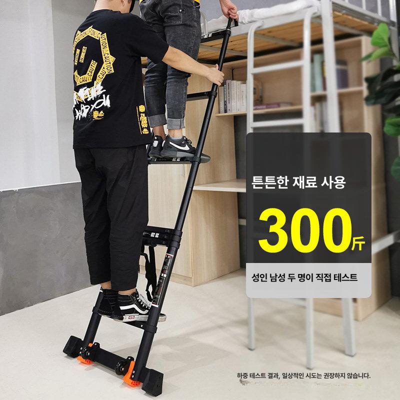 후크 사다리 고리 다락방 복층 옥상 벽걸이 - 상세 이미지 4