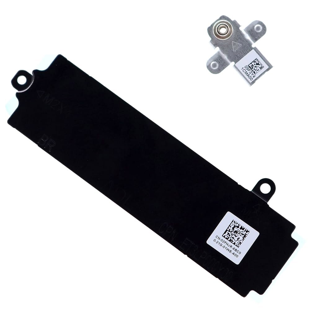 Dell G15 5520 5521 5525용 Deal4GO M.2 2280 SSD 히트싱크 써멀 쉴드 2FHJR 02FHJR 지원 브래킷 9F3Y4 교체용 - 상품 이미지