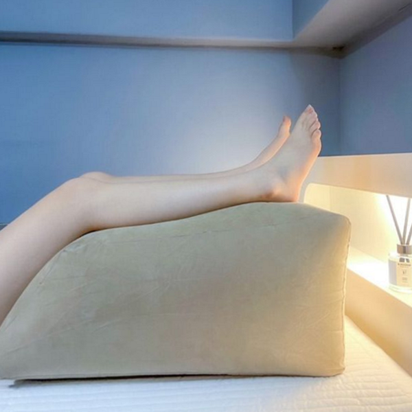 푹신한 다리 베개 다용도 발 베개 종아리 쿠션 휴식 - 상품 이미지