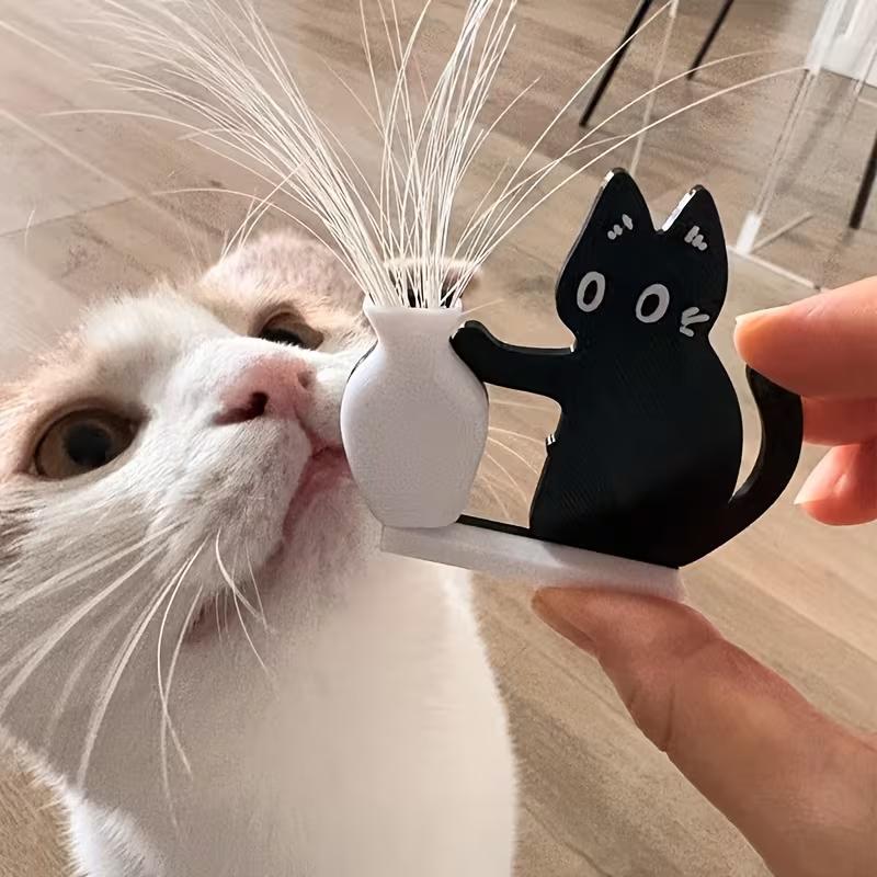 고양이 수염 보관 수집 화분 행운의 수염 소장 꽂이 통 수납함 보관함 - 상품 이미지