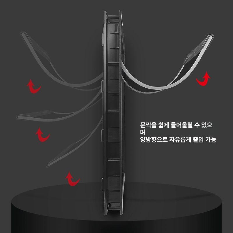 반려견 펫도어 고양이 대형견 안전문 울타리 애견 가림막 강아지문 견문 대형견펫도어 개문 - 상세 이미지 3