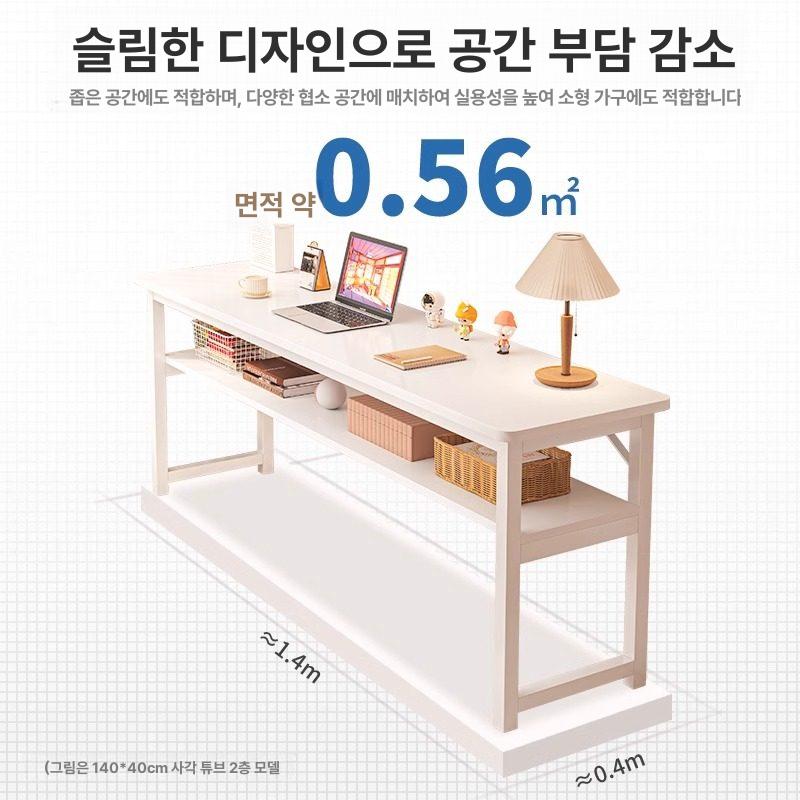 창가 테이블 슬림 폭좁은 긴테이블 원목 높은 바테이블 주방 카페 모던 스타일 - 상세 이미지 5