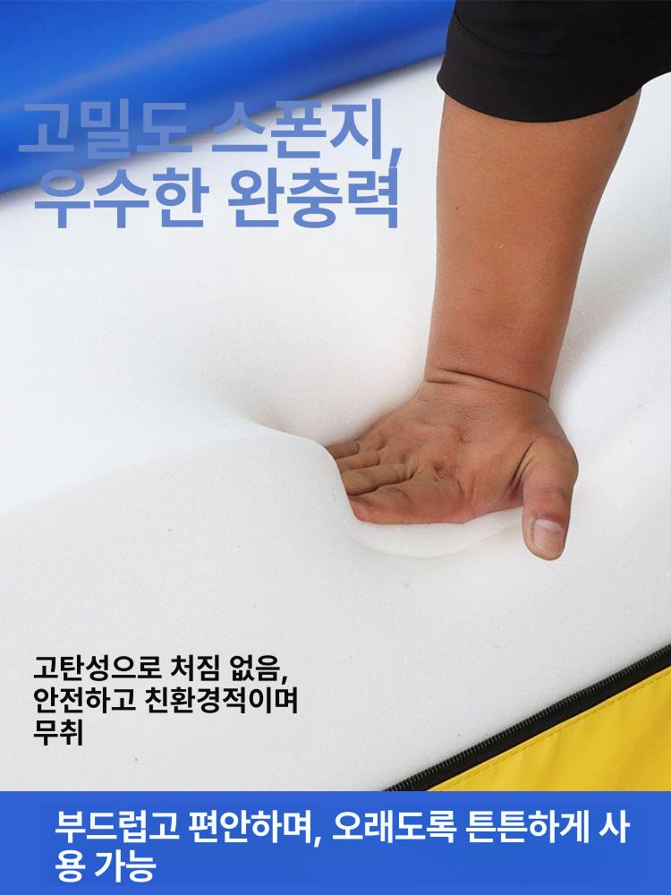 착지매트 접이식 암벽등반 낙법 파쿠르 체육 뜀틀 유도 태권도 훈련 체조매트 육상 이미지 6