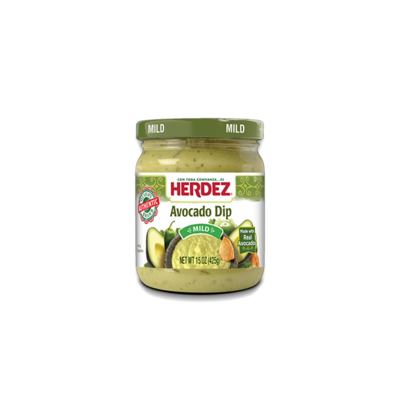 헤르데즈 멕시칸 아보카도 딥 마일드 디핑 소스, 425g, 1개 - 상세 이미지 3