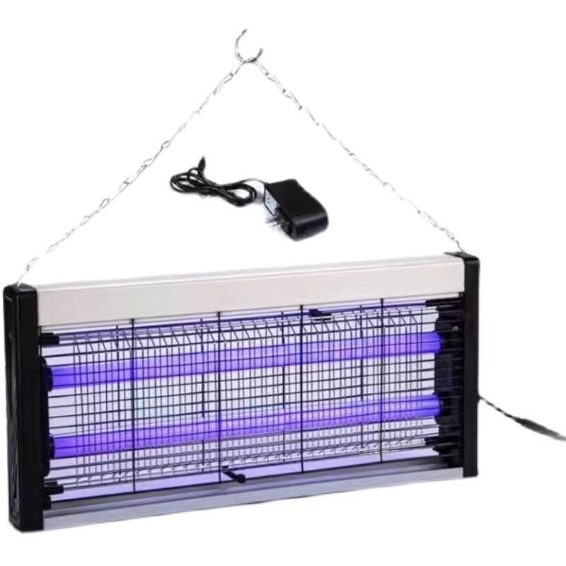 야외모기퇴치기 태양광 무선 전격살충기 벌레퇴치기계 1. 200W 분체식+조명+5m 연장선 - 상세 이미지 5