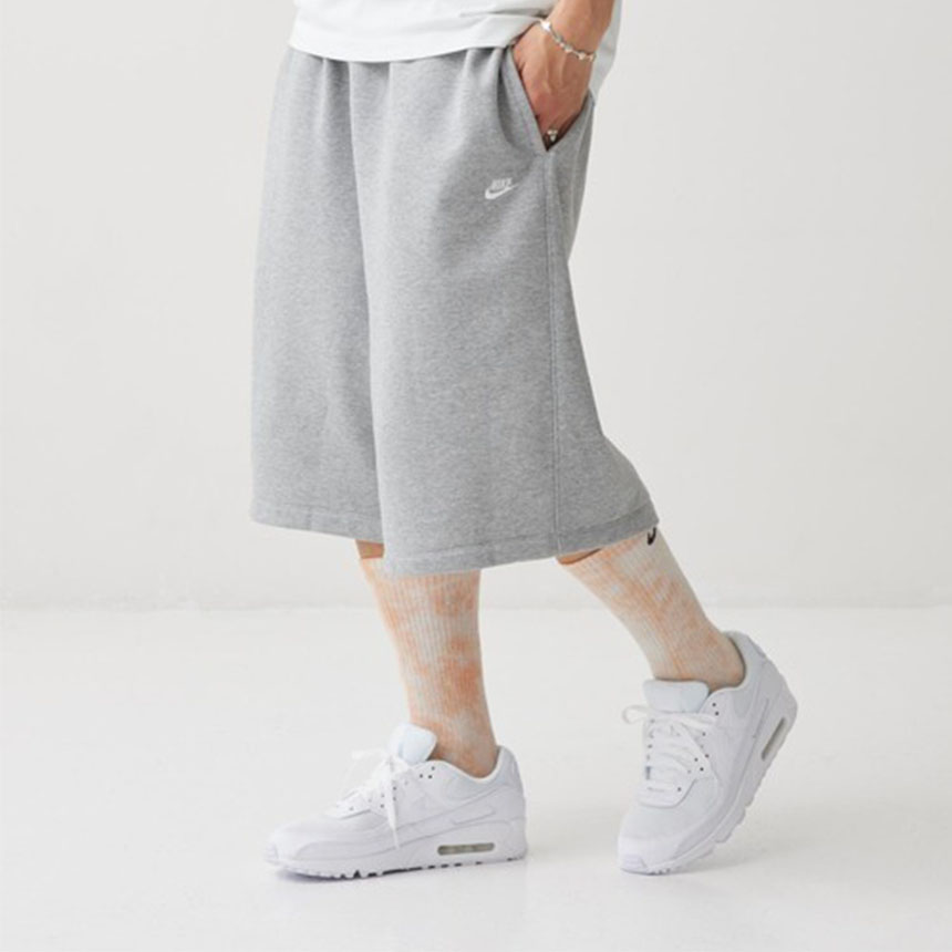 나이키 루즈핏 반바지 여름 와이드 7부 면 버뮤다팬츠 이미지 2