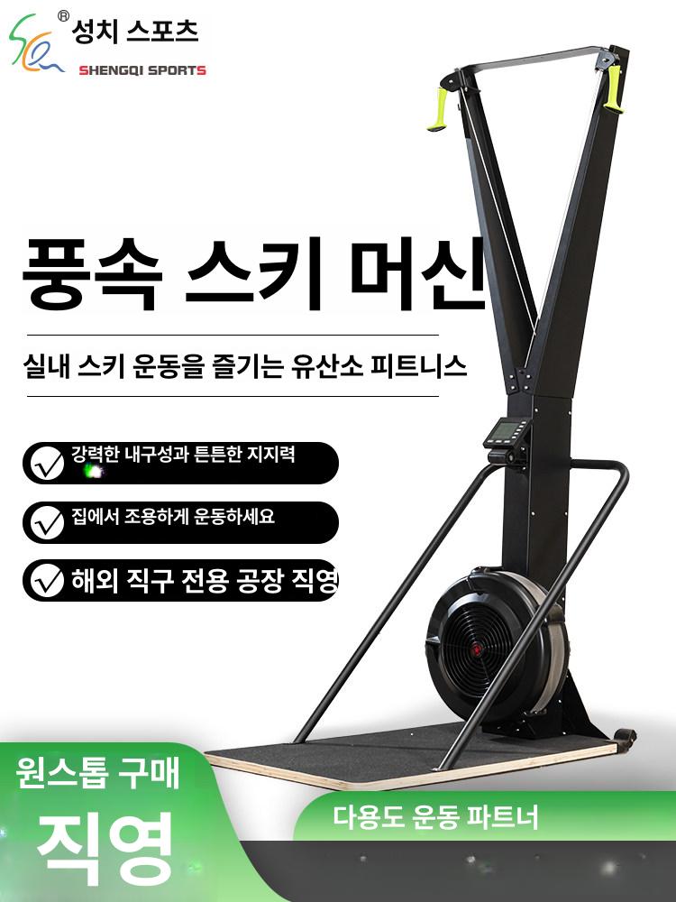 홈짐운동기구 스키에르그 헬스장 기계 스키 하체 에어 근력 체육관 허벅지 크로스핏 홈짐 - 상세 이미지 2