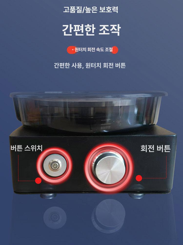 전동 물레 도자기 공예 점토 턴테이블 공방 세라믹 핸드메이드 소형 아트 - 상세 이미지 4