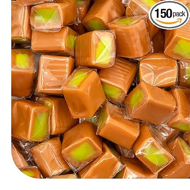 카라멜 큐브 캔디 그린애플 필링 907그램 150개 - 상세 이미지 3