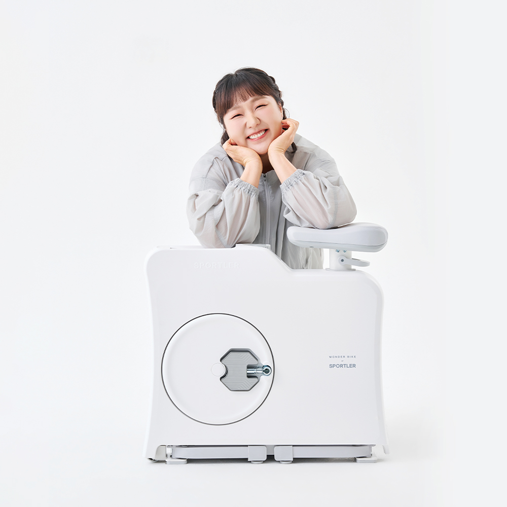 스포틀러 원더바이크 접이식 실내자전거 가정용 미니 헬스 사이클 유산소 홈트 운동 기구 상세 이미지 2