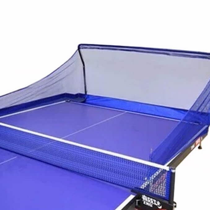 탁구 그물망 수집 탁구공 자동 볼 회수 블루 색상 나일론 메시 네트 훈련 연습용 접이식 - 상세 이미지 2