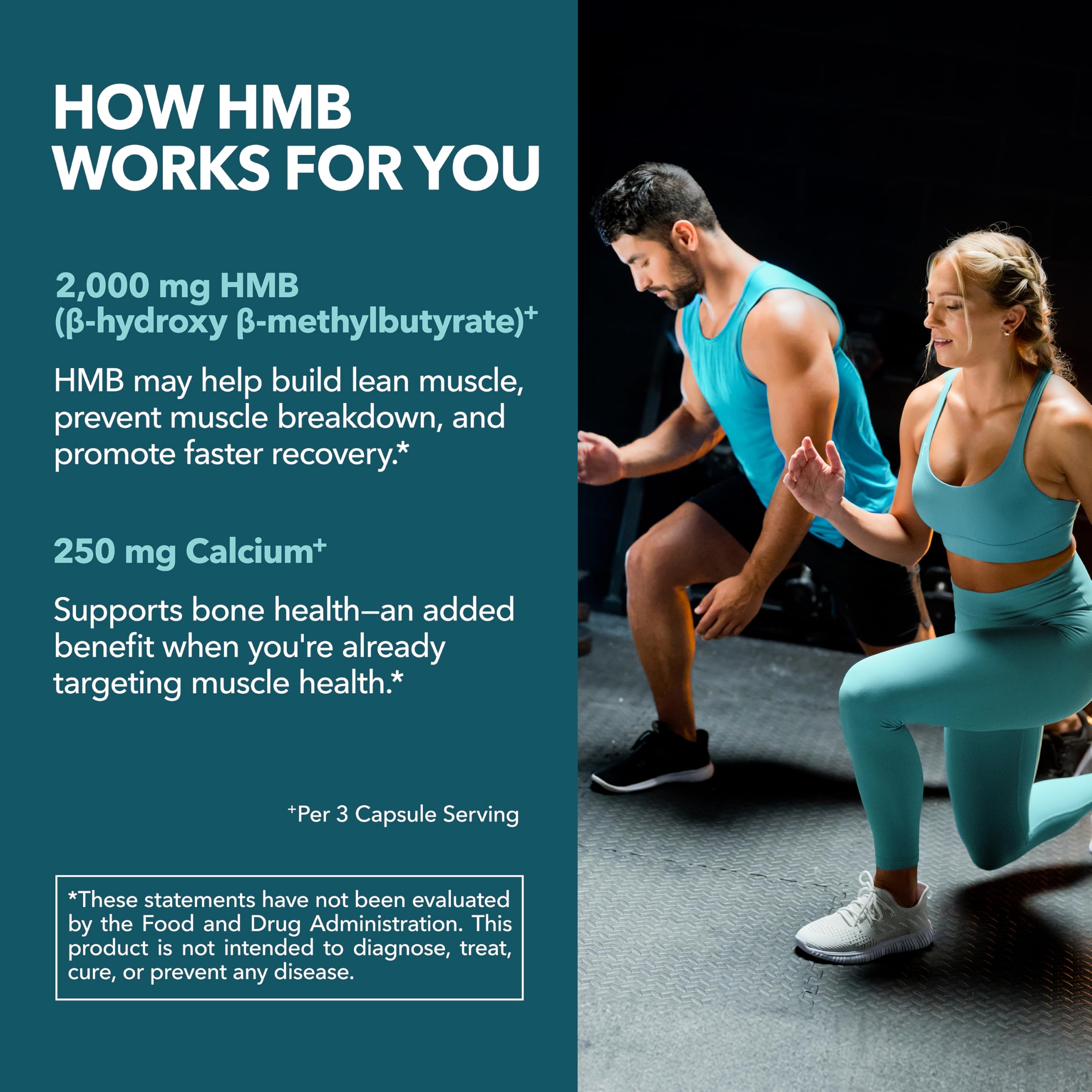 HMB 캡슐 2000mg 90개 30회 제공 이미지 7