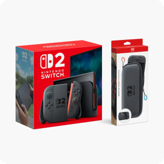 닌텐도 스위치 2 본체 + 휴대용 케이스 세트이미지