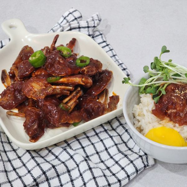 양념게장 꽃게장 1kg 매콤 양념 밥도둑 반찬 고깃집 스타일 - 상세 이미지 2