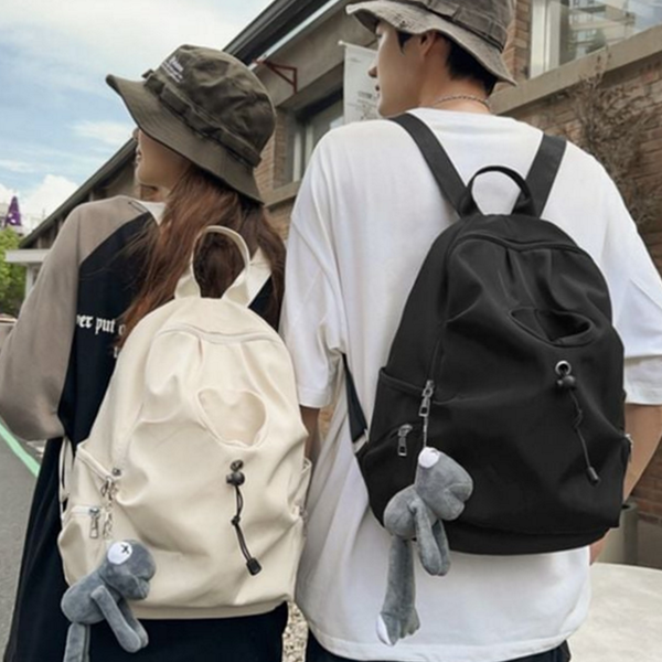 데일리 여성 백팩 경량 나일론 백팩 나들이 여행용 - 상품 이미지