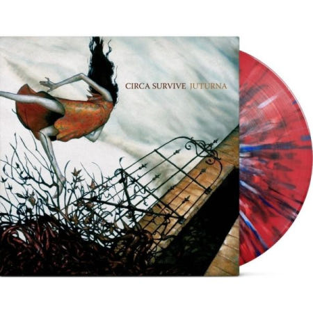[해외](수입 LP) Circa Survive Juturna LP Orange White Swirl w/ Blue & Black Splatter Vinyl New