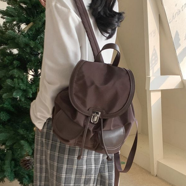 가벼운 여성 백팩 캐주얼 여성 백팩 데일리 수납 겸용 - 상품 이미지