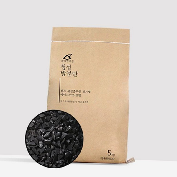 새집 방분탄 5kg 포름알데히드 베이크아웃 제거제 셀프