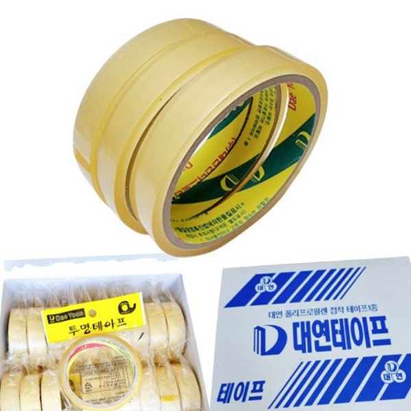 강력 박스 포장 테이프 중포장 투명 opp 테이프 상자 사무 - 상품 이미지
