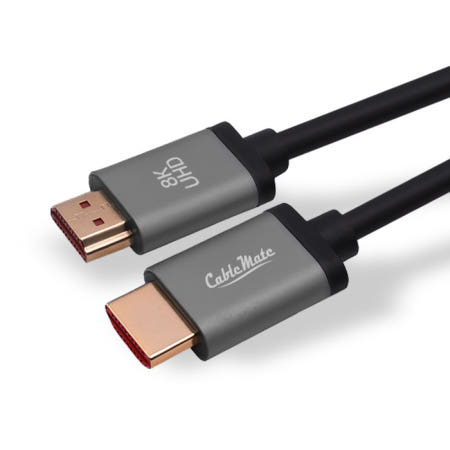 CABLEMATE HDMI v2.1 고급형 알루미늄 케이블 (CM-A8K002, 2m)