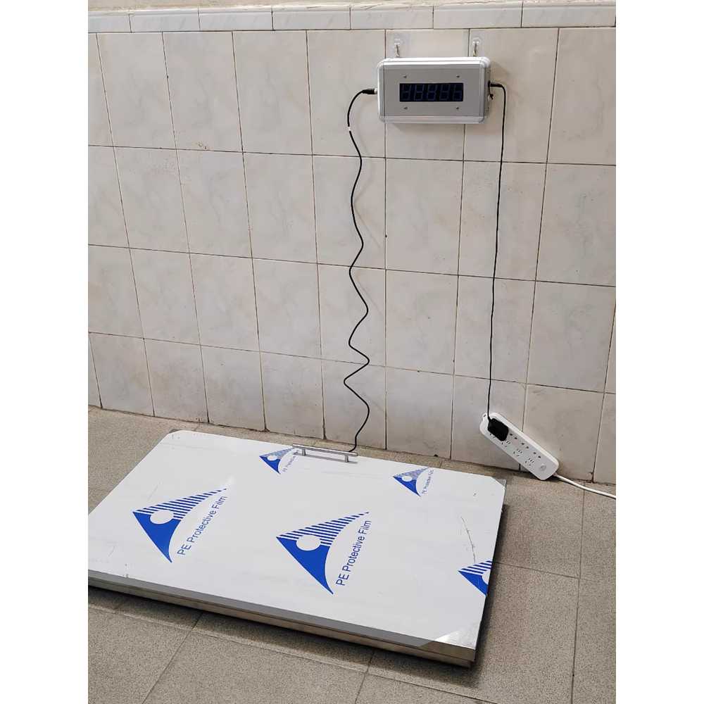 휠체어 체중계 저울 병원 요양원 노인 무게 측정 기계 60x70 - 상세 이미지 4