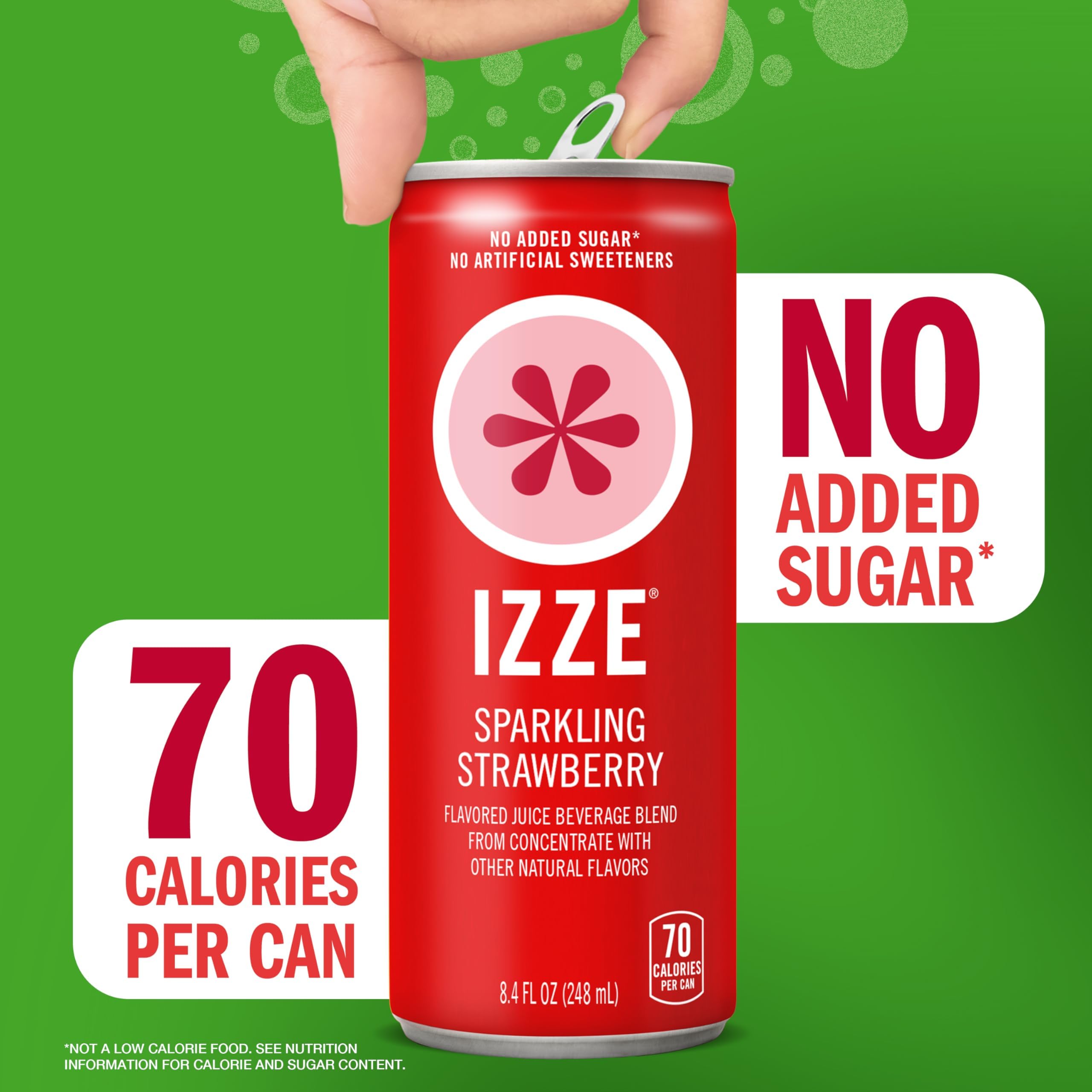이지 스파클링 워터 딸기 무설탕 8.4FL OZ 24캔 이미지 6