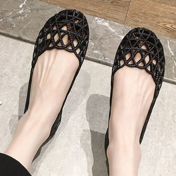 베이직 여성 플랫 슈즈 아쿠아 여성 그물 슈즈 가벼운 여름