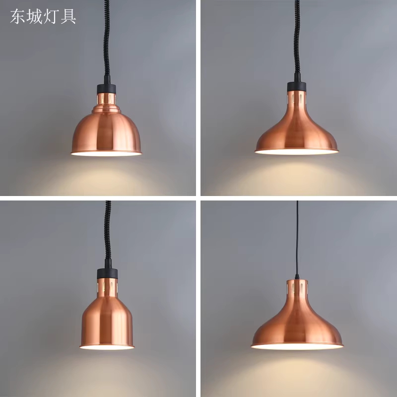 음식 보온기 천장형 할로겐 웨딩홀 부페 램프 업소 A형 - 상세 이미지 4