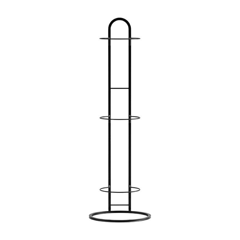 농구공 수납 선반 다층 정리대 실내 운동기구 보관 블랙 5칸 이미지 6