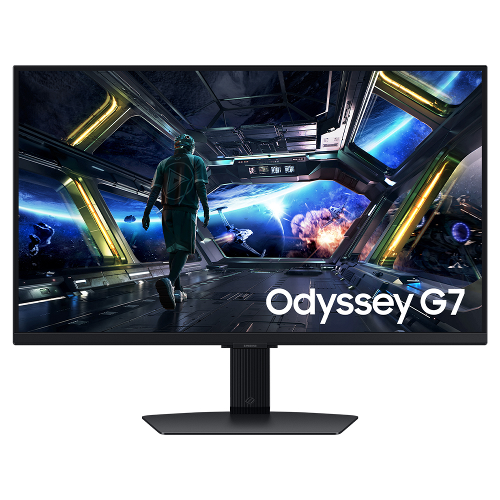 삼성 모니터 오디세이 G7(27인치 68.4cm)4K 포토샵 업무용 수능 졸업 신학기 축하 - 상품 이미지