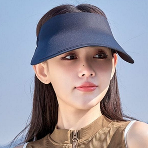 와이드 여성 썬 캡 스포츠 초경량 썬 캡 아웃도어 여름 - 상품 이미지